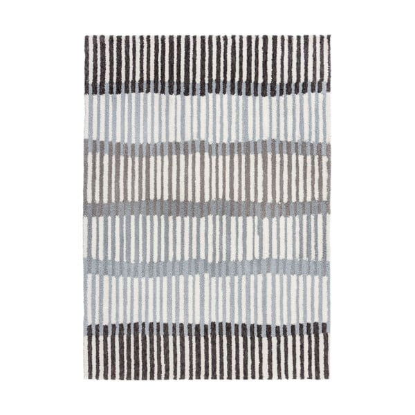 Linear Stripe szürke szőnyeg, 160 x 230 cm - Flair Rugs