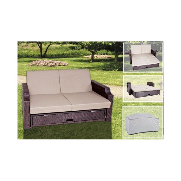 Monaco kinyitható kerti ülőpad, tárolóhellyel - ADDU-image-4