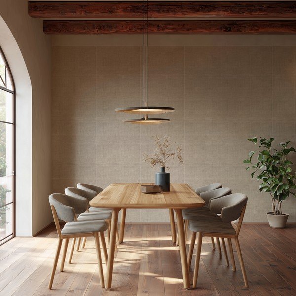 Textil akusztikus panel szett 2 db-os 60x60 cm Light Linen – Styler-image-2