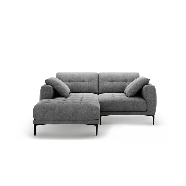 Szürke sarokkanapé (bal oldali-heverő résszel) Bemy – Micadoni 