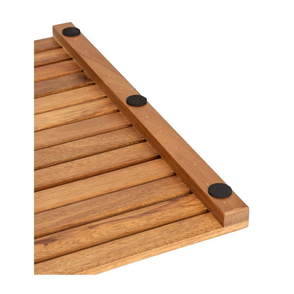 Natúr színű fa fürdőszobai kilépő 40x60 cm Acacia – Wenko-image-2