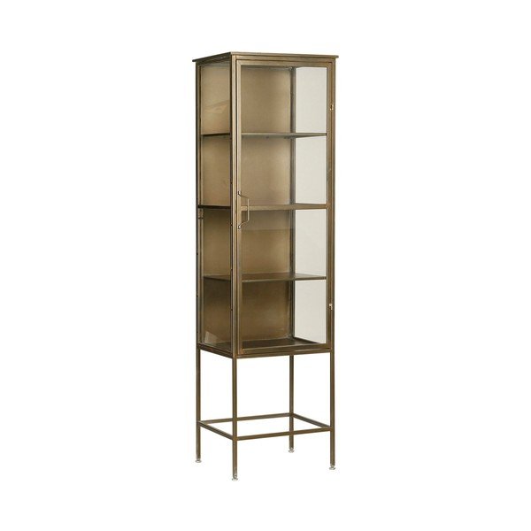 Aranyszínű fém tálalószekrény 47,5x170 cm Dagenham – Côté Table-image-2