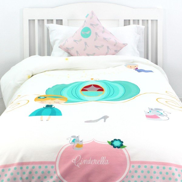 Pumpkin gyermek pamut ágyneműhuzat, 140 x 200 cm - Mr. Fox-image-2