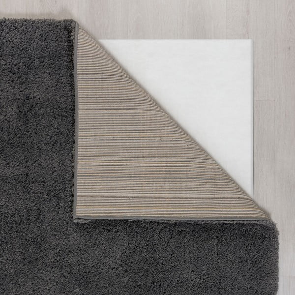 Antracitszürke szőnyeg 200x200 cm – Flair Rugs-image-1