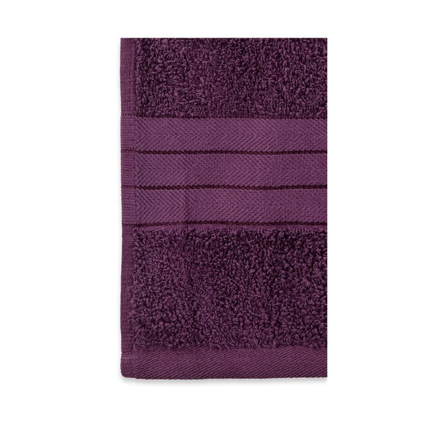 Borvörös frottír pamut törölköző szett 4 db-os 50x100 cm – Good Morning-image-1