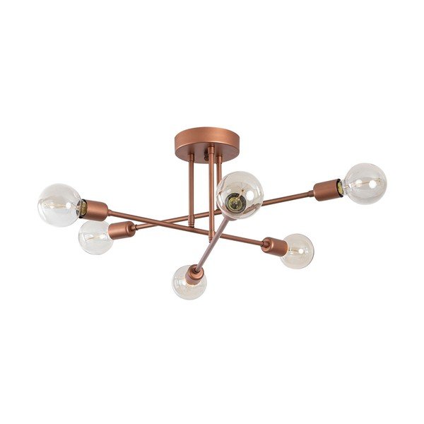 Bronzszínű mennyezeti lámpa 64x64 cm Flower – Opviq lights