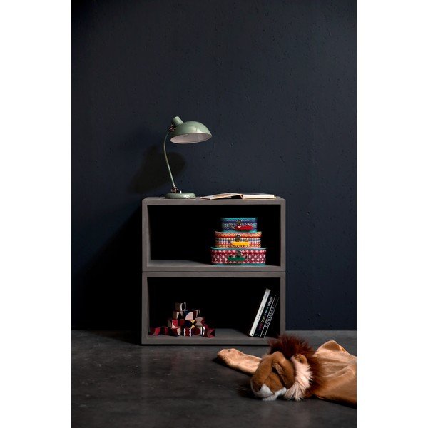 Dice Square variálható beton könyvespolc - Lyon Béton-image-1