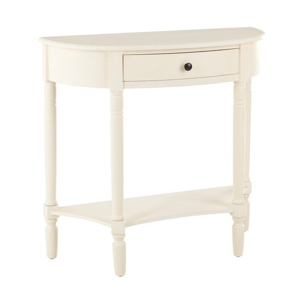 Fehér borovi fenyő konzolasztal 33x81 cm Heritage – Premier Housewares