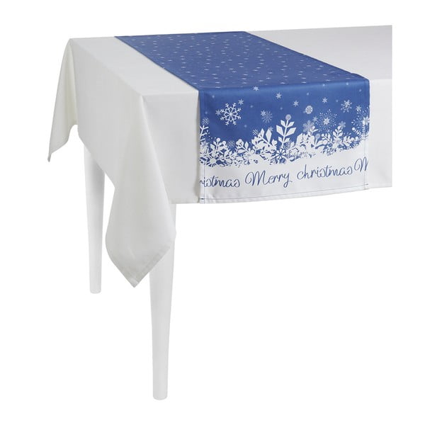 Honey Christmas kék asztali futó, 40 x 140 cm - Mike & Co. NEW YORK