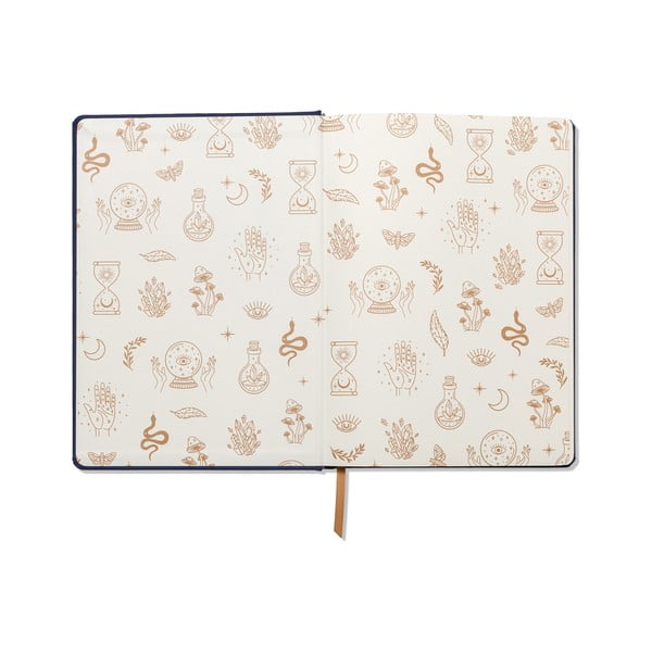 Dátumozatlan határidőnapló 200 oldal A4 Mystic Icons – DesignWorks Ink-image-1