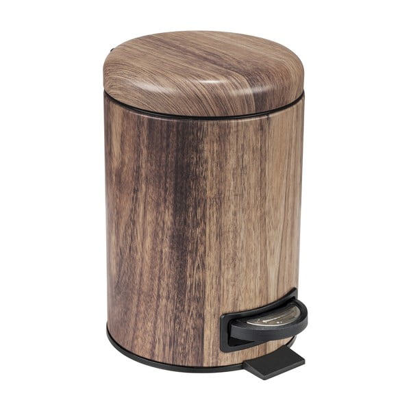 Acél pedálos szemetes 3 l Acacia – Wenko-image-2