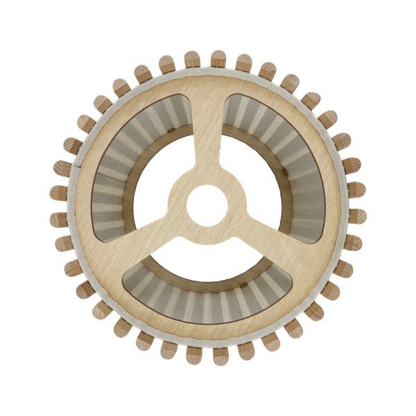 Natúr színű tölgyfa lámpabúra ø 29 cm Komorebi – UMAGE-image-2