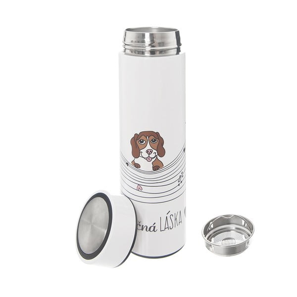 Fehér termosz 400 ml – Orion-image-2