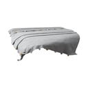 Szürke fleece ágytakaró 150x200 cm Pom Pom – Mijolnir