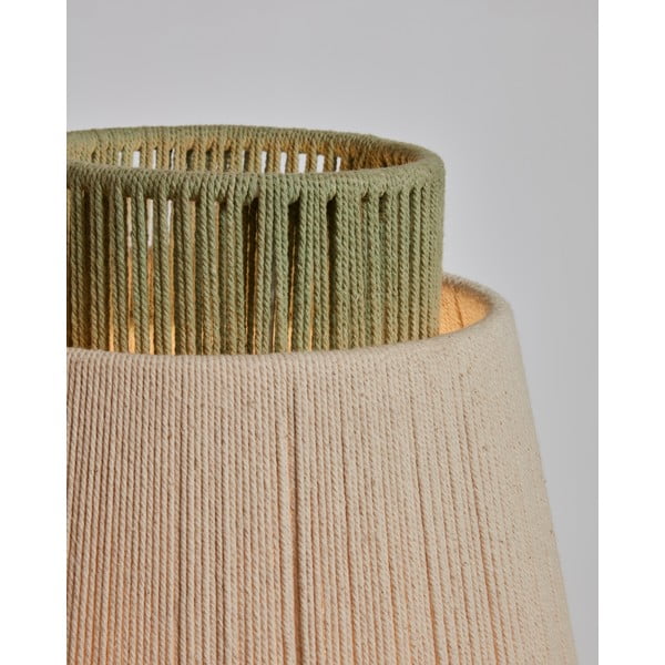 Állólámpa textil búrával (magasság 163 cm) Yuvia – Kave Home-image-2