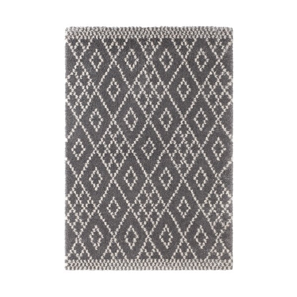 Ornament sötétszürke szőnyeg, 200 x 290 cm - Mint Rugs