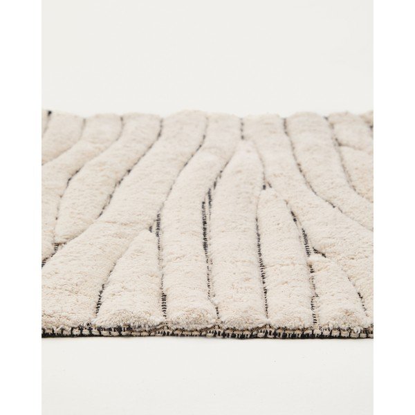 Bézs fürdőszobai kilépő 50x70 cm Crilda – Kave Home-image-3