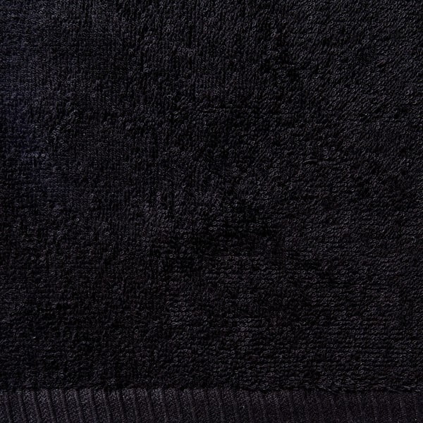 Fekete gyorsan száradó frottír pamut törölköző szett 4 db-os 30x30 cm Quick Dry – Catherine Lansfield-image-2