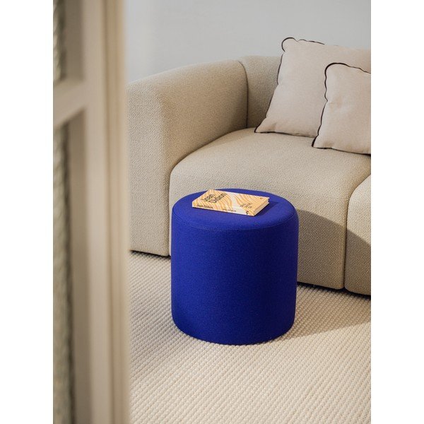 Kék gyapjú puff Folk – noo.ma-image-1