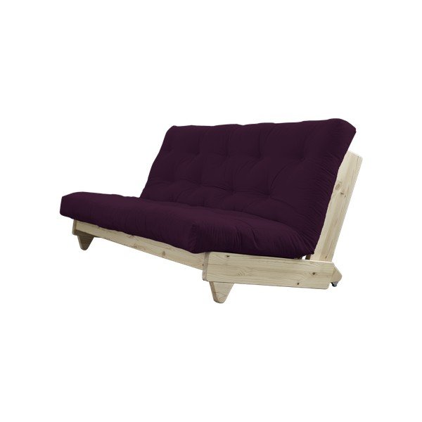 Fresh Natural/Purple Plum állítható kanapé - Karup-image-3