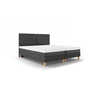 Lotus sötétszürke kétszemélyes ágy, 180 x 200 cm - Mazzini Beds