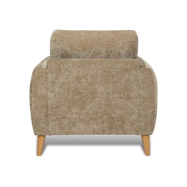 Világosbarna fotel Marvel - Scandic-image-3