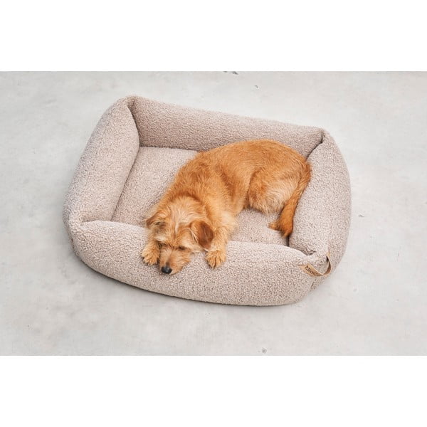 Bézs buklé fekhely kutyáknak 55x70 cm Senso Greige S – MiaCara-image-2