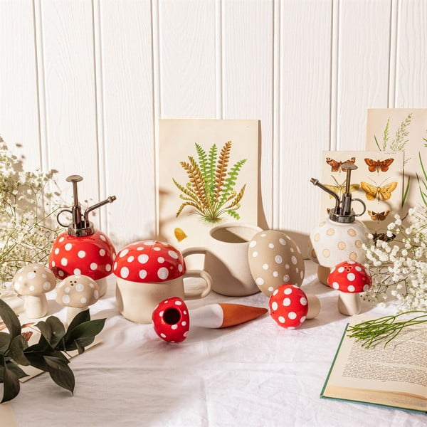 Terrakotta öntöző Mushroom – Sass & Belle-image-4