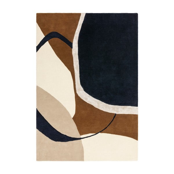 Téglavörös kézi szövésű gyapjú szőnyeg 200x300 cm Matrix – Asiatic Carpets