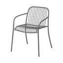 Szürke fém kerti szék Yua Wire – Blomus