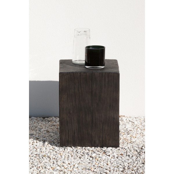Ecotop szürke kerti tárolóasztal, 35 x 35 cm - Ezeis-image-1