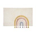 Elefántcsont színű mosható-kézi szövésű pamut gyerek szőnyeg 90x150 cm Tadea – Kave Home