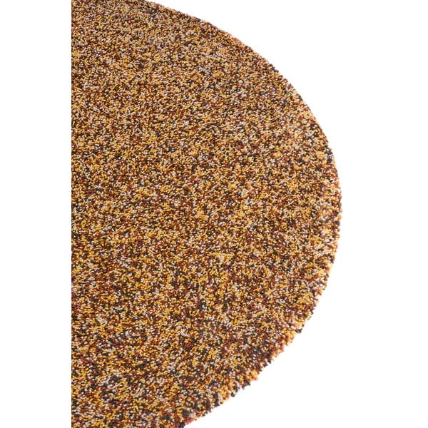 Bronzszínű kerek szőnyeg ø 160 cm Shag – Hanse Home-image-4