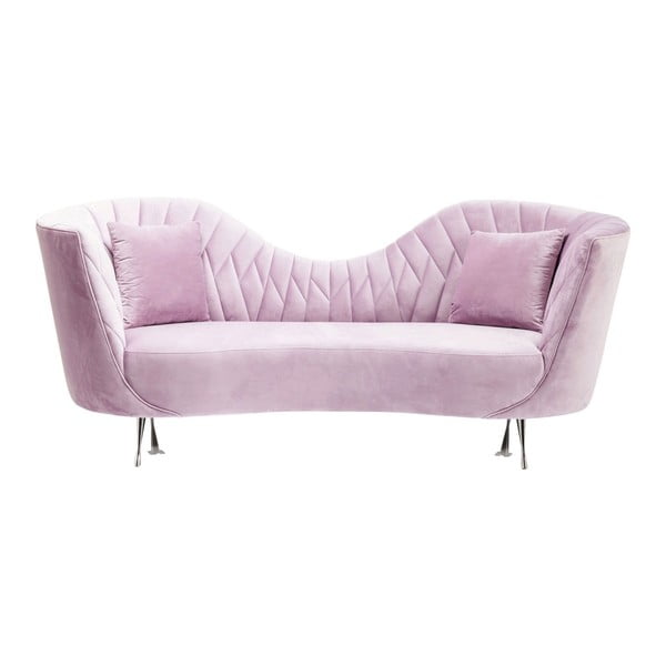 Cabaret rózsaszín kétszemélyes kanapé - Kare Design