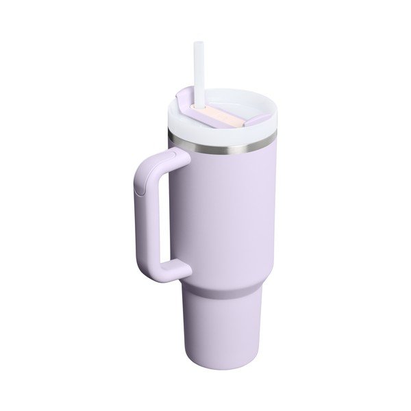 Levendula színű rozsdamentes acél termosz szívószállal 1,18 l Quencher H2.O FlowState™ Tumbler Purple Dust – Stanley-image-2