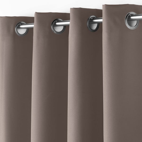 Barna függöny 140x180 cm Essentiel – douceur d'intérieur-image-1