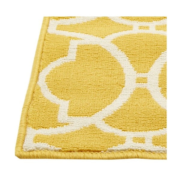Interlaced sárga kültéri szőnyeg, 160 x 230 cm - Floorita-image-1
