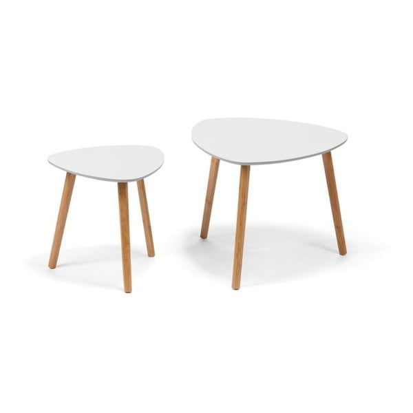 Viby fehér tárolóasztal, 55 x 55 cm - Bonami Essentials-image-1