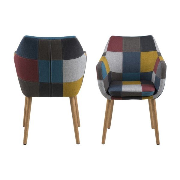 Nora Corsica Colorful Patchwork fotel - Actona-image-1
