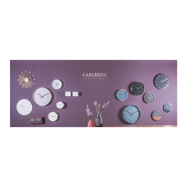 Charm fehér falióra - Karlsson-image-2