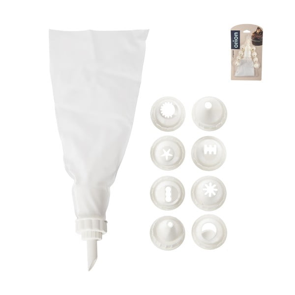 Cukrászati díszítő eszköz szett, tartozékok száma 9 db – Orion-image-2