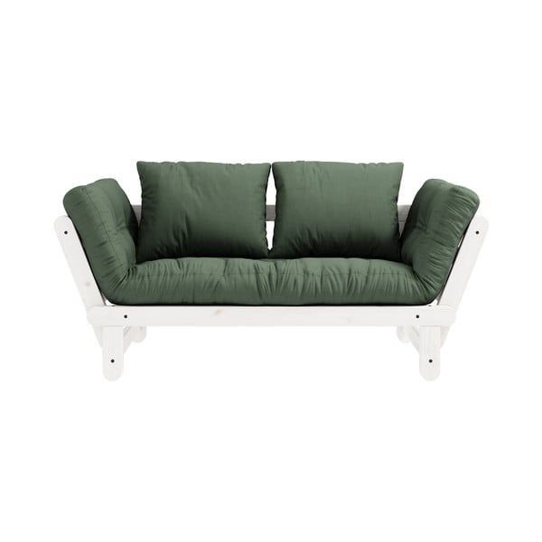 Beat White/Olive Green variálható kanapé - Karup Design