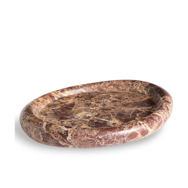 Márvány dekoratív tálca 23x30 cm Lenorel – Kave Home