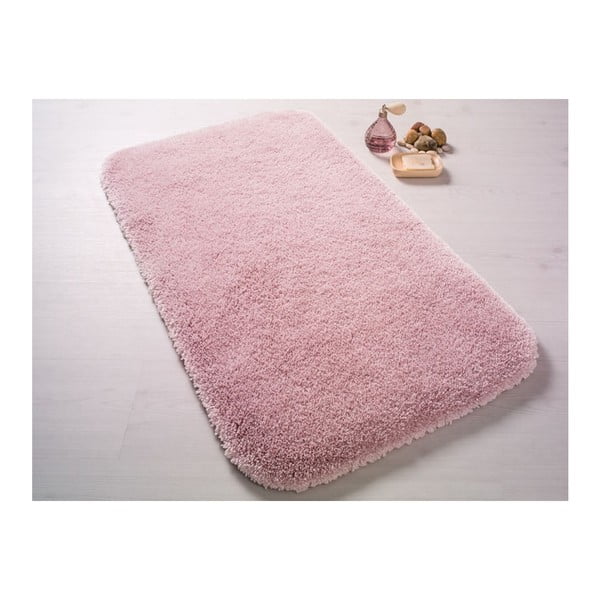 Miami világos rózsaszín fürdőszobai szőnyeg, 80 x 140 cm - Confetti