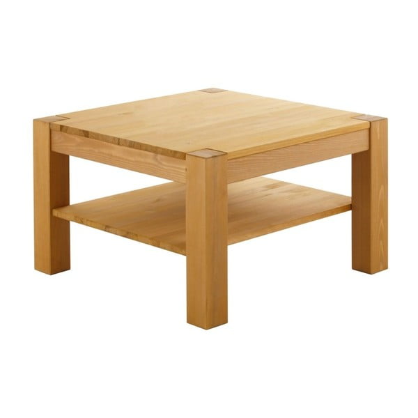 Monique tömör fenyőfa kisasztal, 45 x 75 cm - Støraa