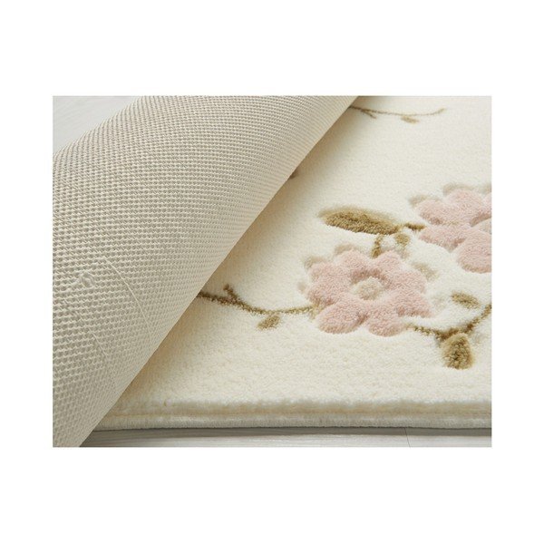 Confetti Bathmats Margherita fehér fürdőszobai szőnyeg, 50 x 57 cm-image-1
