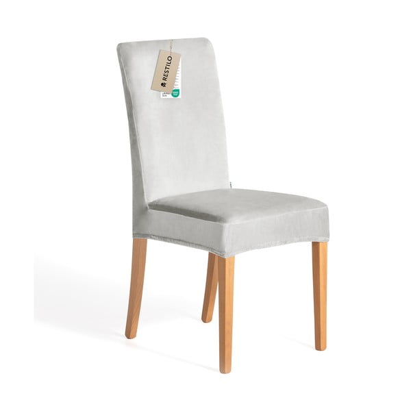Világosszürke gumis szék huzat szett 4 db-os 48 cm Sento – Restilo-image-3