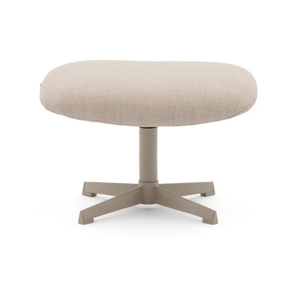 Bézs zsenília lábtartó Teryl – Kave Home-image-3