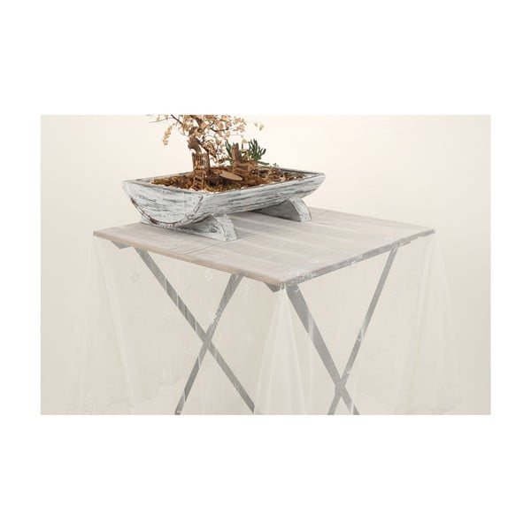 Tina fehér asztalterítő, 145 x 145 cm