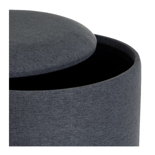 Sötétszürke puff szett 2 db-os – Casa Selección-image-2